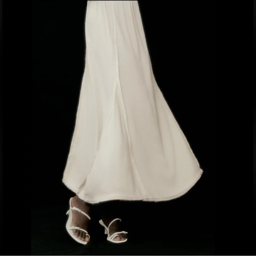 Zara Cream Maxi Dress - Picture 5 of 10